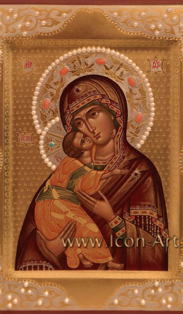 Фото: Образ Пресвятой Богородицы «Владимирская»
