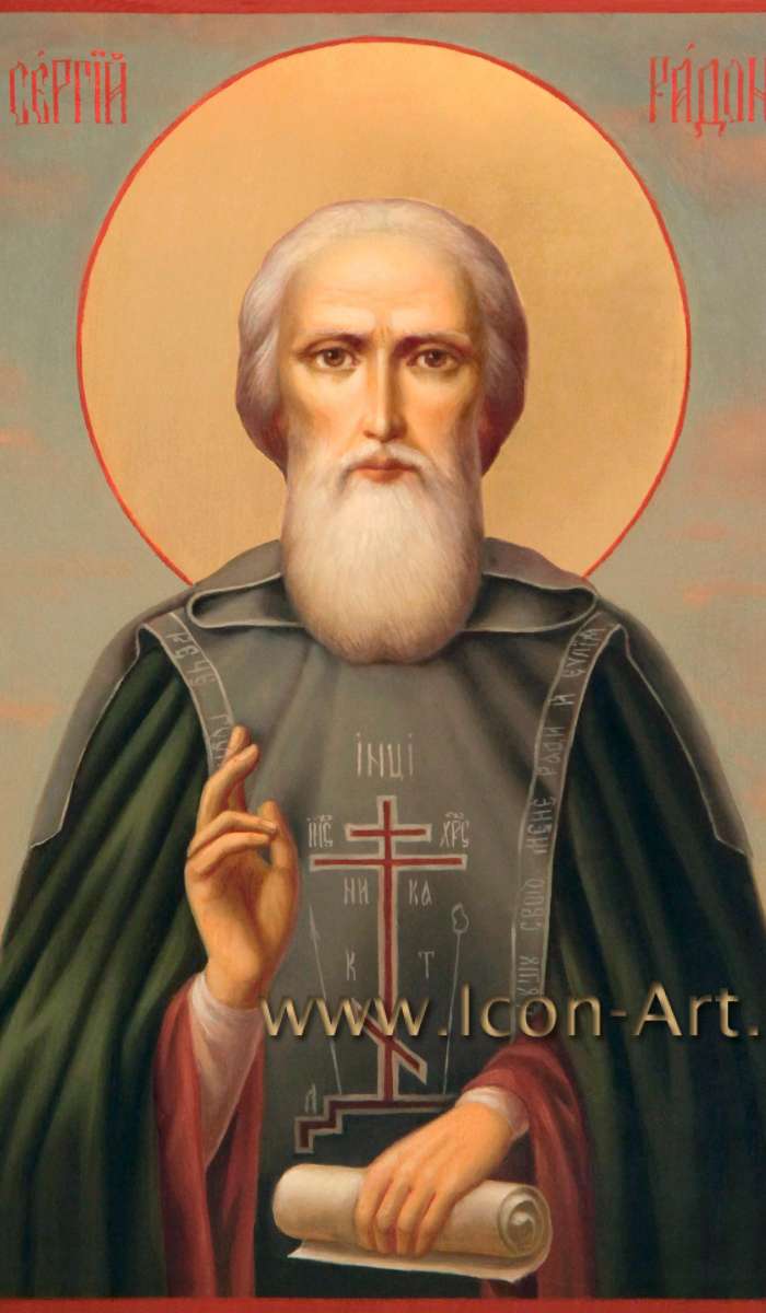 Фото: Святой преподобный Сергий Радонежский 