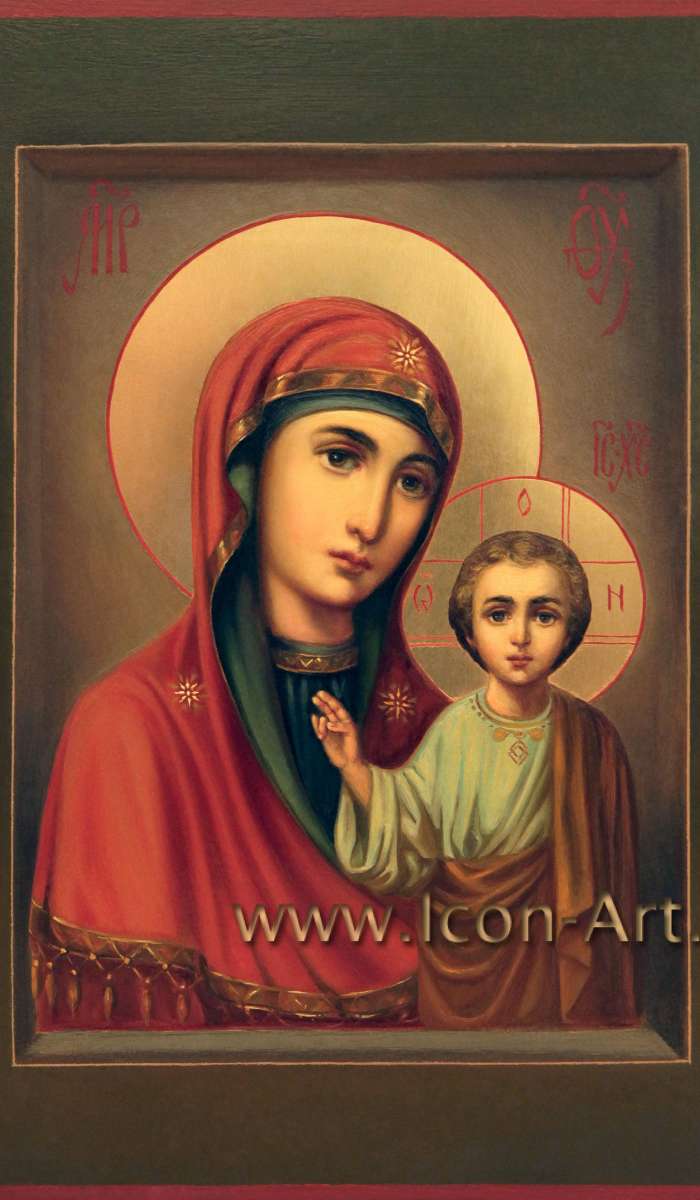 Фото: Образ Пресвятой Богородицы «Казанская»