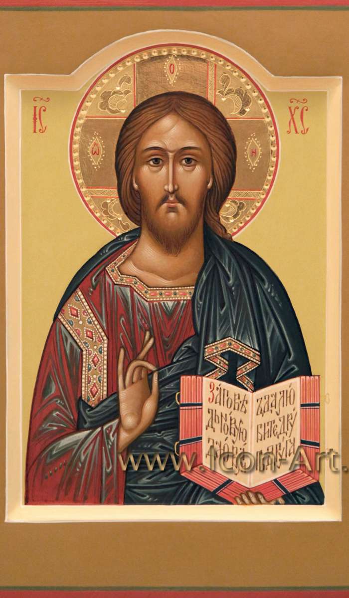 Фото: Икона Господа Вседержителя и Икона Пресвятой Богородицы «Владимирская» 