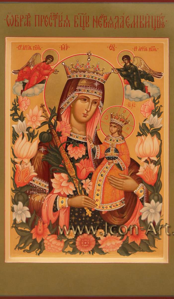 Фото: Образ Пресвятой Богородицы «Неувядаемый цвет»