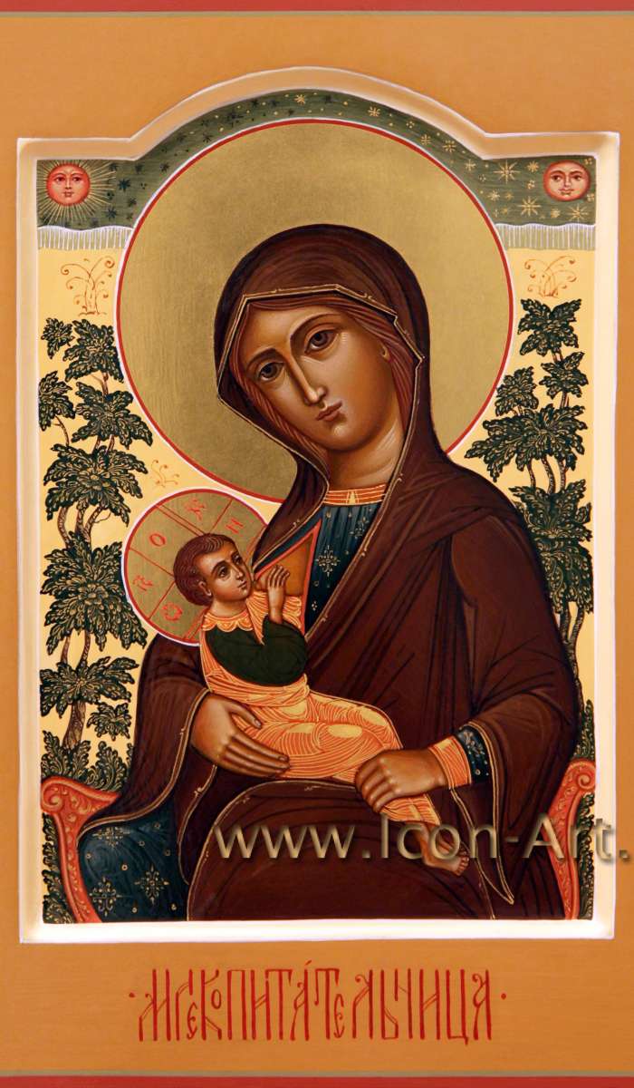 Фото: Образ Пресвятой Богородицы «Млекопитательница»