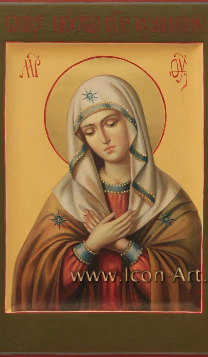 Фото: Образ Пресвятой Богородицы «Умиление» (Серафимо-Дивеевское)