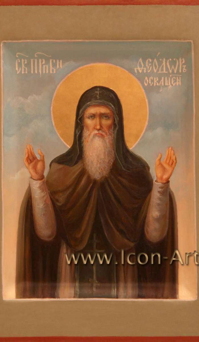 Фото: Святой преподобный Феодор Освященный