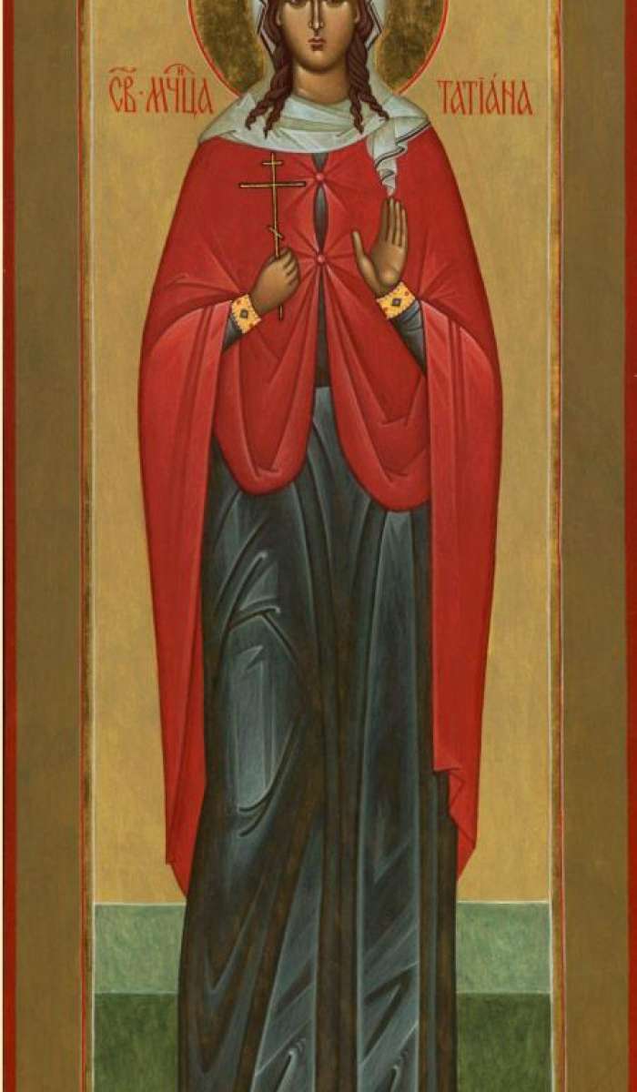 Фото: Святая дева Татиана Римская диакониса