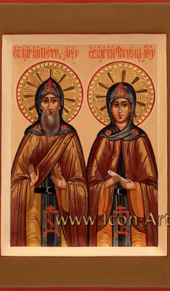 Фото: Святые благоверный князья Петр и Феврония Муромские