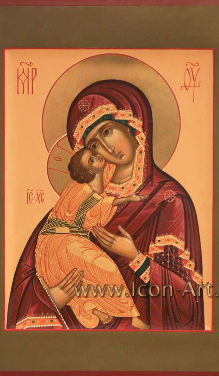 Фото: Икона Пресвятой Богородицы «Владимирская»