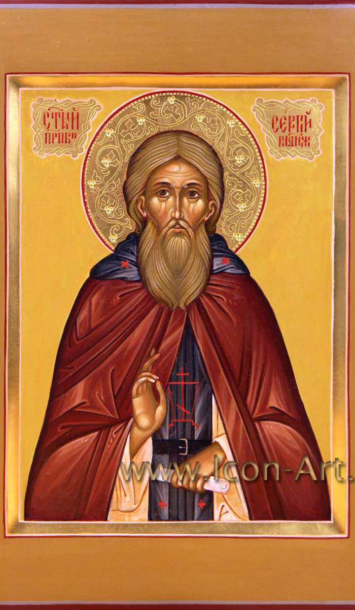 Фото: Святой преподобный Сергий Радонежский