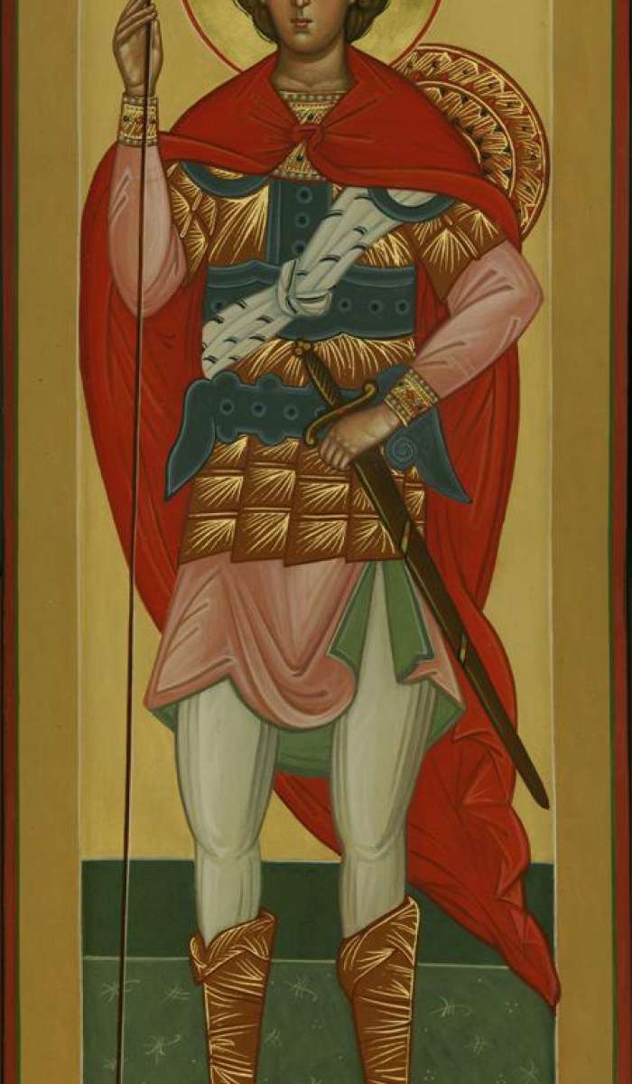 Фото: Мерная икона. Святой вмч. Георгий Победоносец.