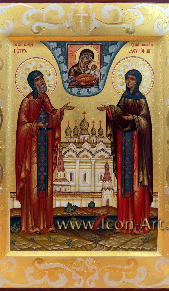Фото: Святые преподобные Петр и Феврония Муромские