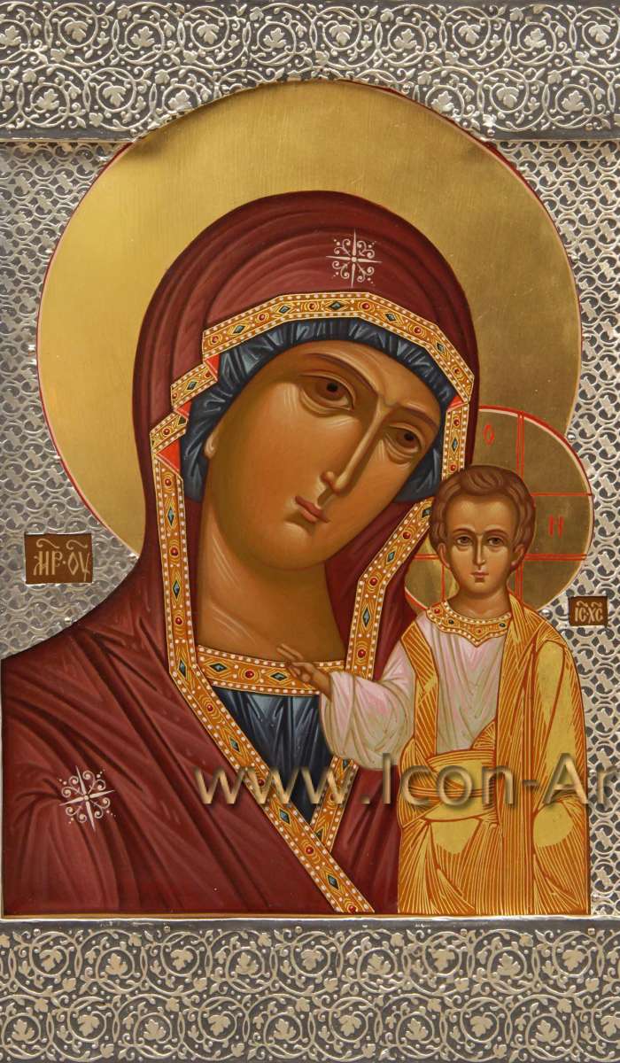 Фото: Икона Пресвятой Богородицы «Казанская»