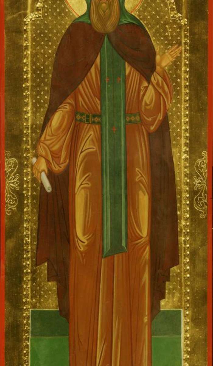 Фото: Мерная икона. Святой князь Даниил Московский