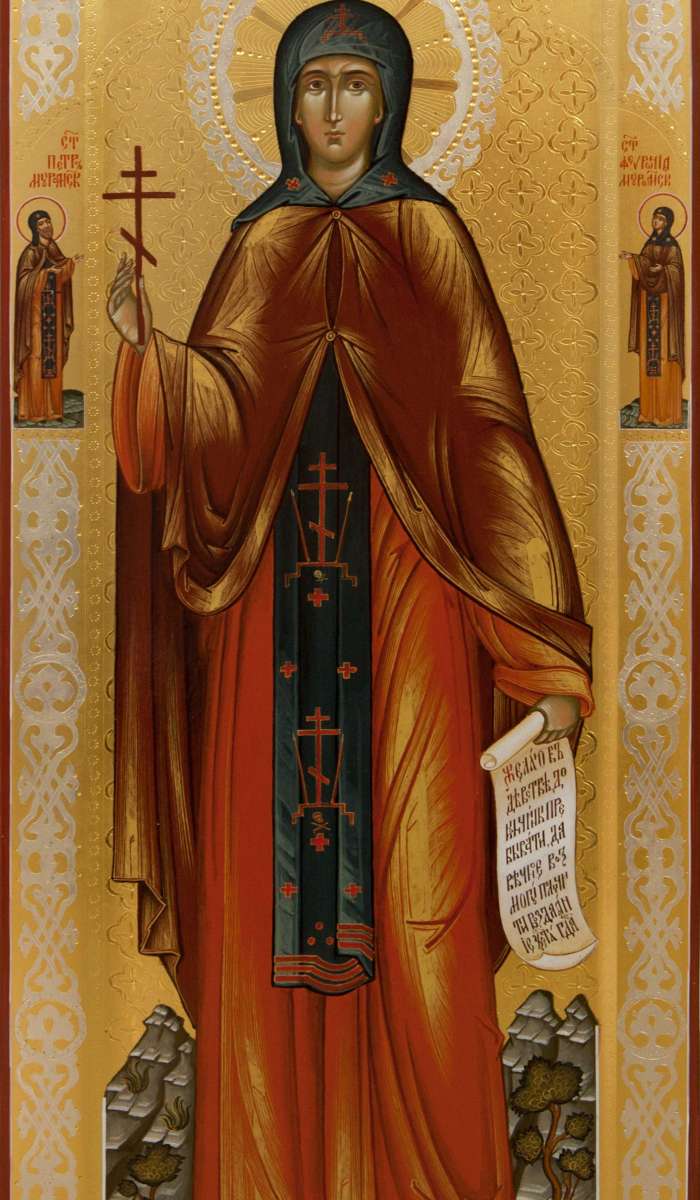 Фото: Святая преподобномученица  Василисса Египетская