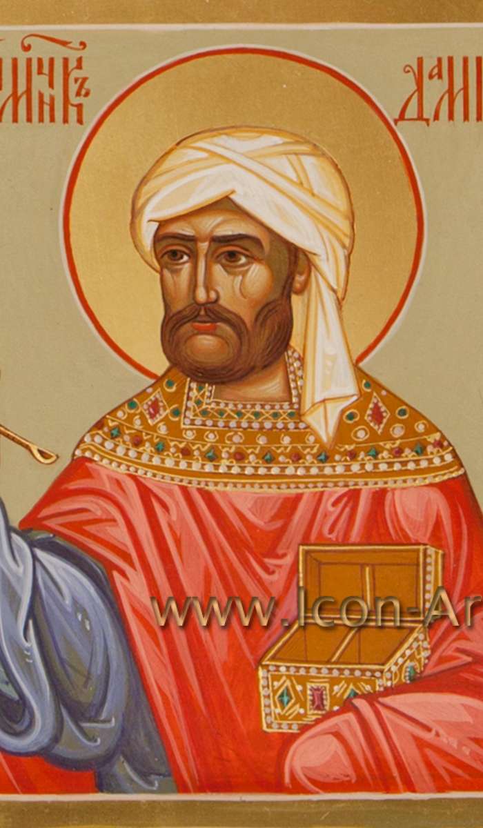 Фото: Святой Дамиан Аравийский, бессребренник