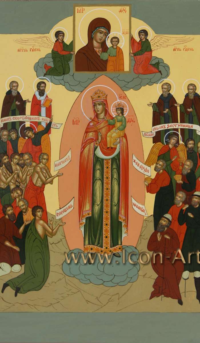 Фото: Икона Божией Матери «Всех скорбящих Радость»