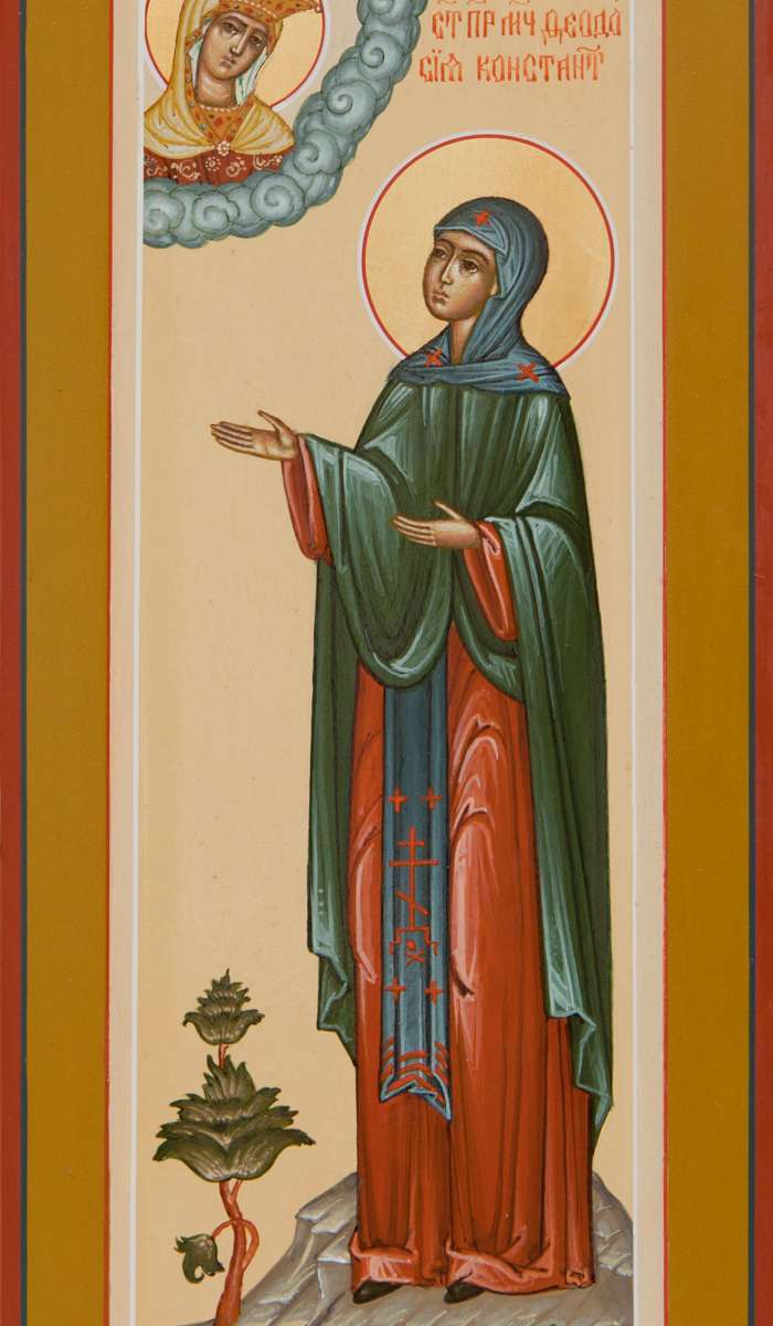 Фото: Преподобномученица Феодосия Константинопольская