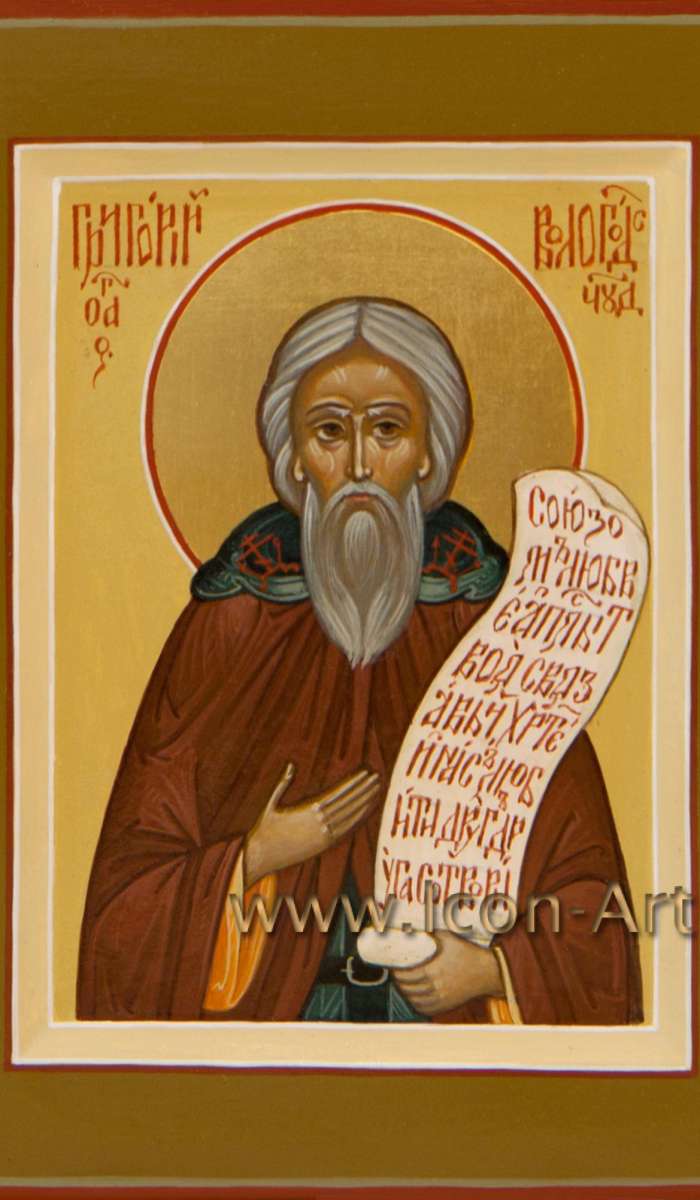 Фото: Святой преподобный Григорий Вологодский
