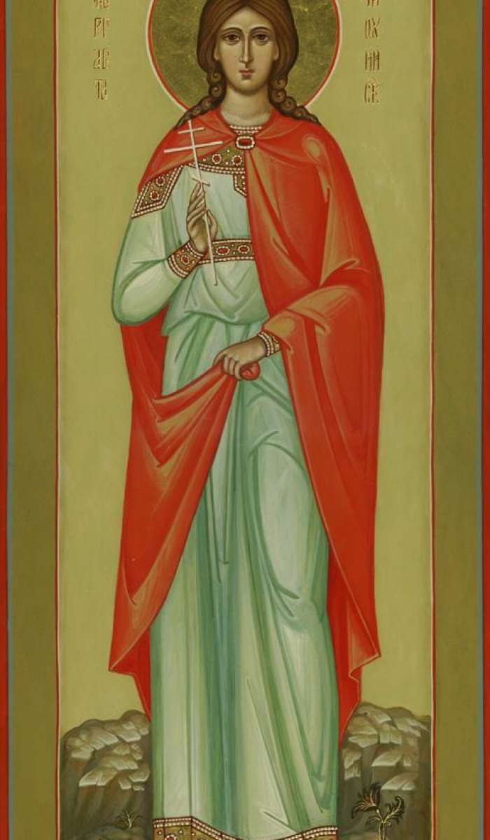 Фото: Святая мц. Маргарита Антохийская