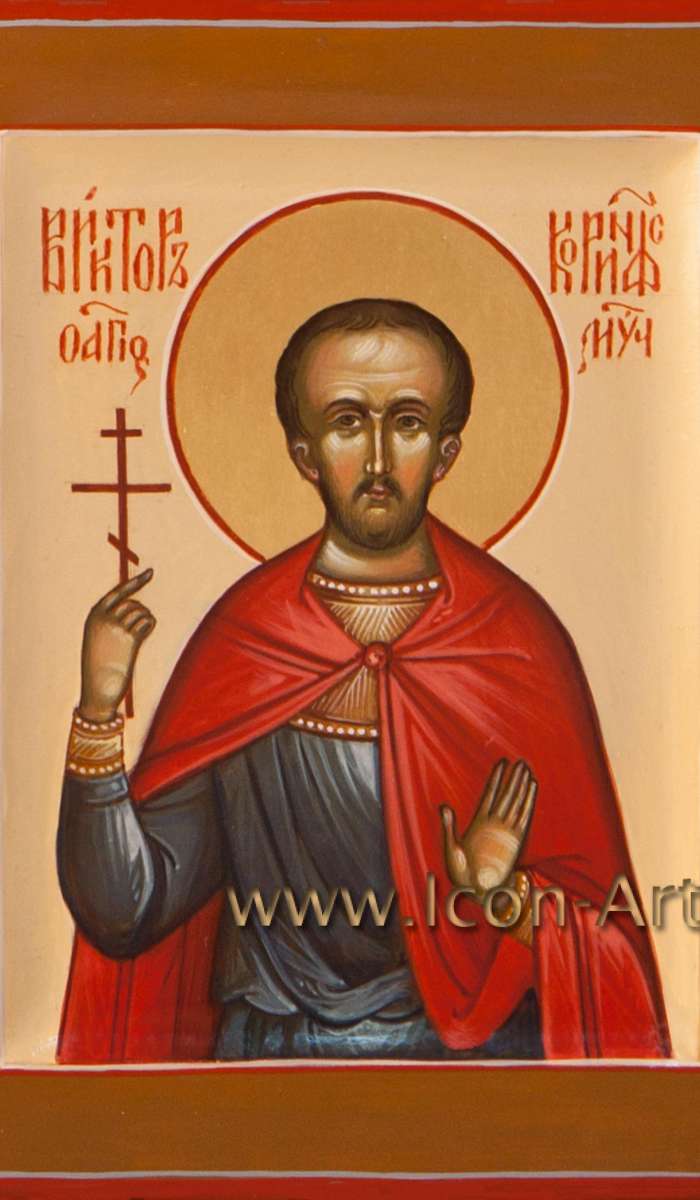 Фото: Святой мученик Виктор Коринфский