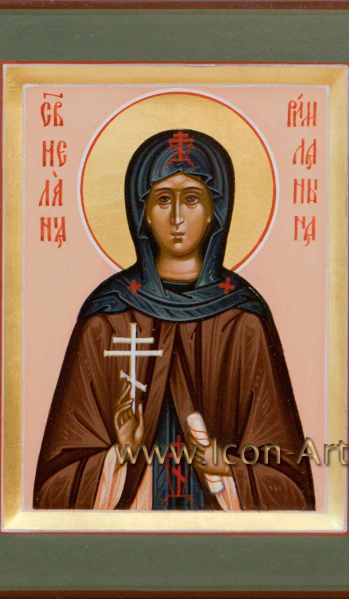 Фото: Святая преподобная Мелания Римлянын