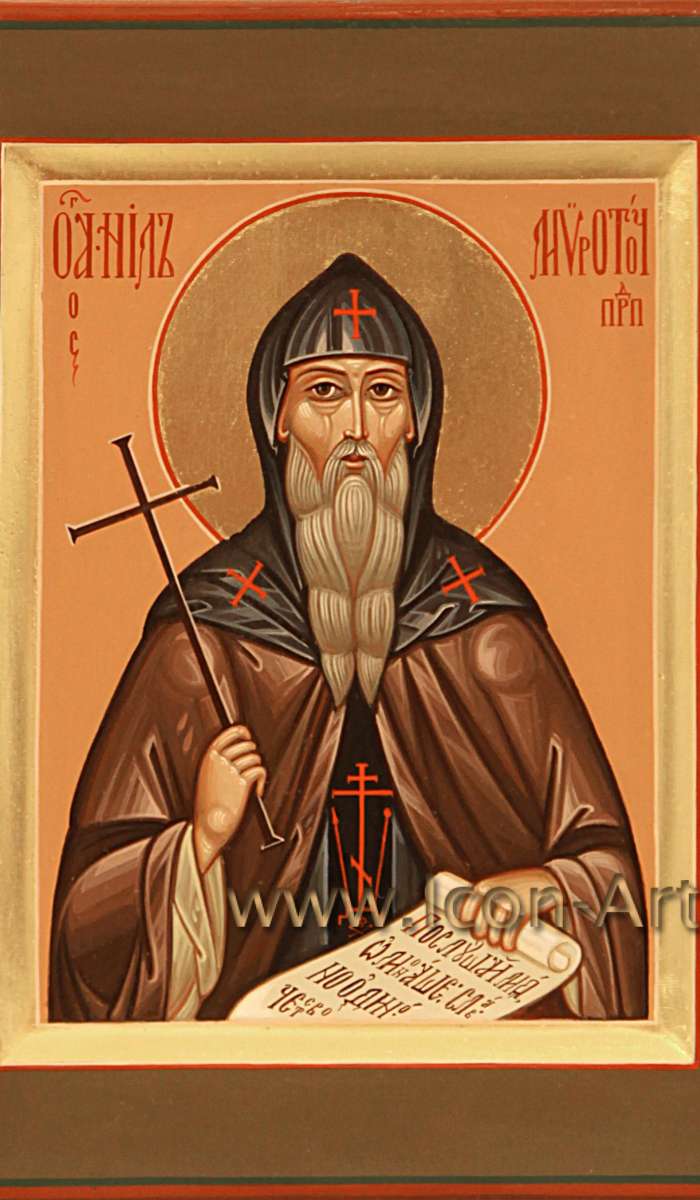 Фото: Святой преподобный Нил Мироточивый