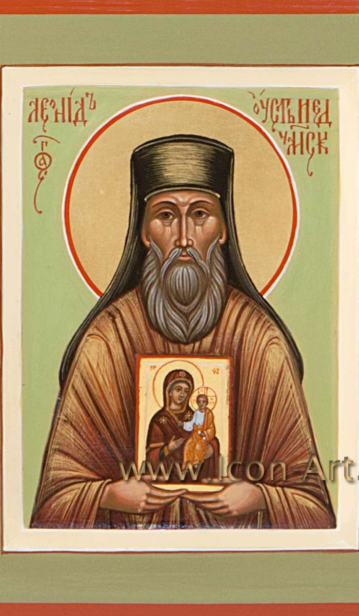 Фото: Святой преподобный Леонид Устьнедумский