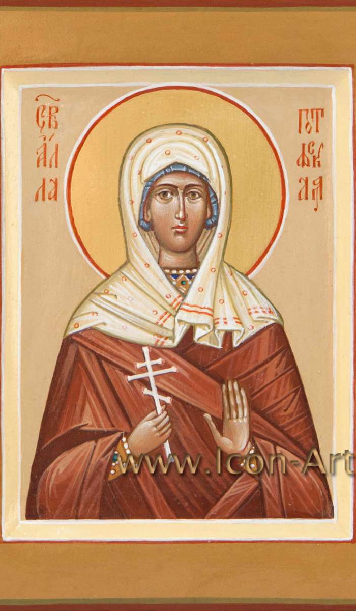 Фото: Святая мученица Алла Готфская