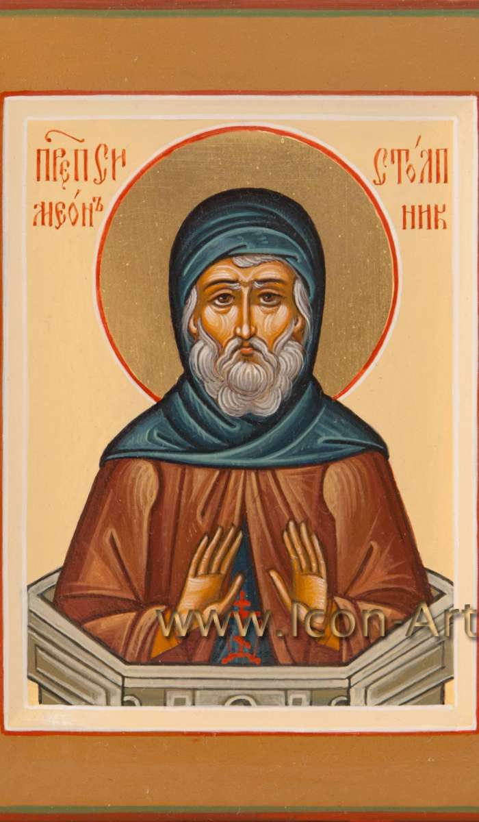 Фото: Святой преподобный Симеон Столпник