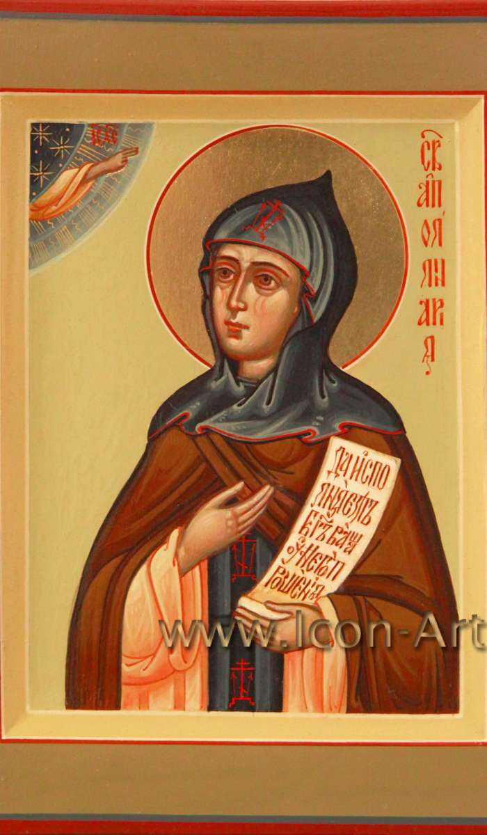 Фото: Святая преподобная Аполлинария