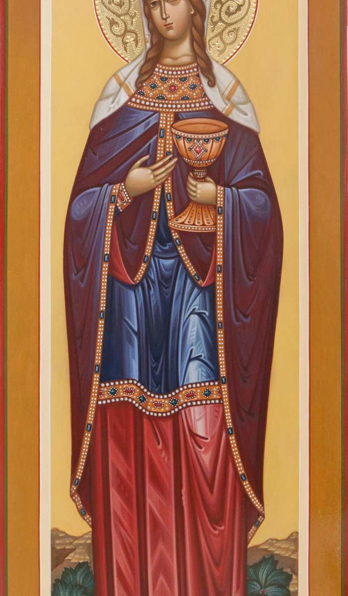 Фото: Святая мученица Варвара