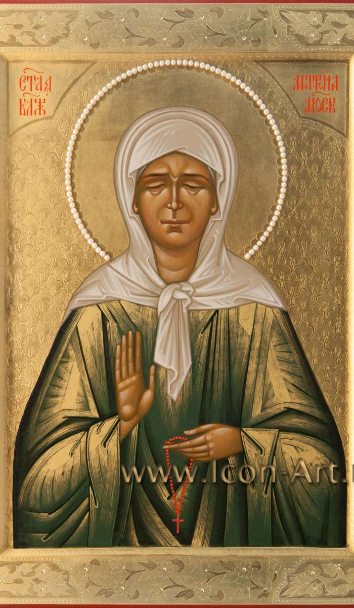 Фото: Святая Блаженная Матрона Москвоская