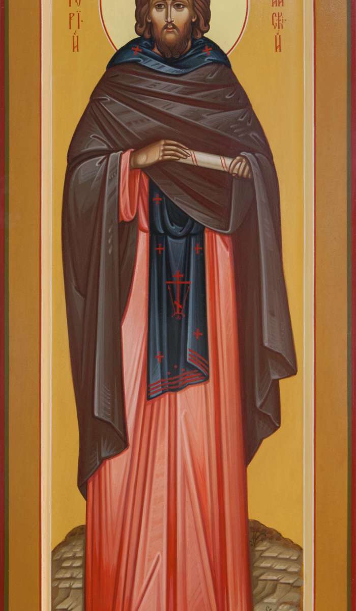 Фото: Святой преподобный Григорий Византийский, Афонский