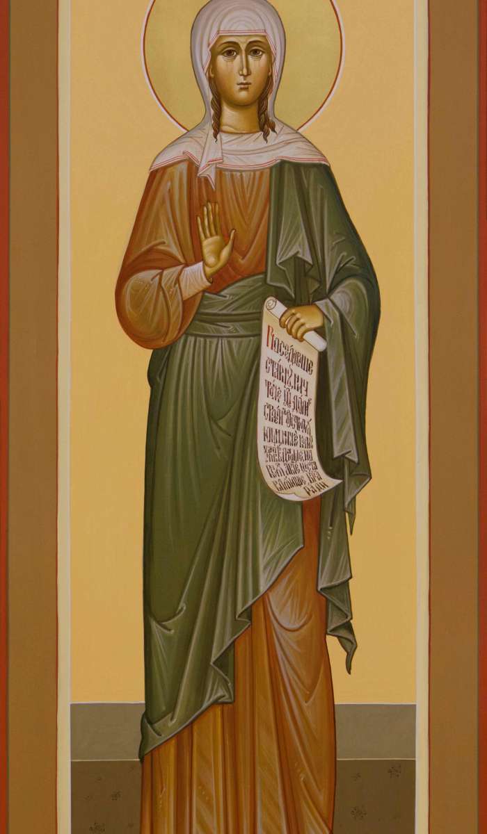 Фото: Святая блаженная Таисия Египетская