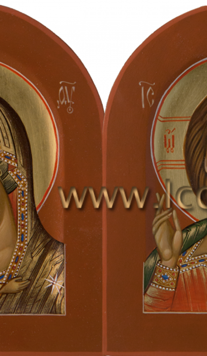 Фото: Иисус Христос Господь Вседержитель и Пресвятая Богородица «Игоревская»