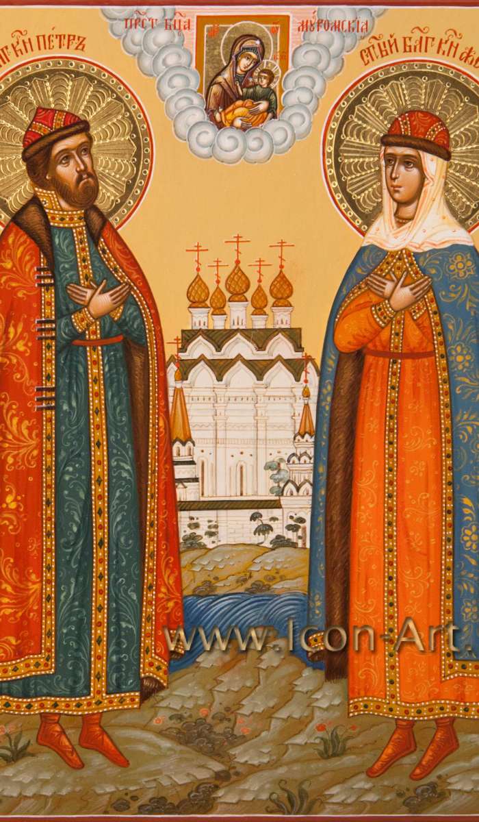 Фото: Святые благоверные князья Петр и Феврония