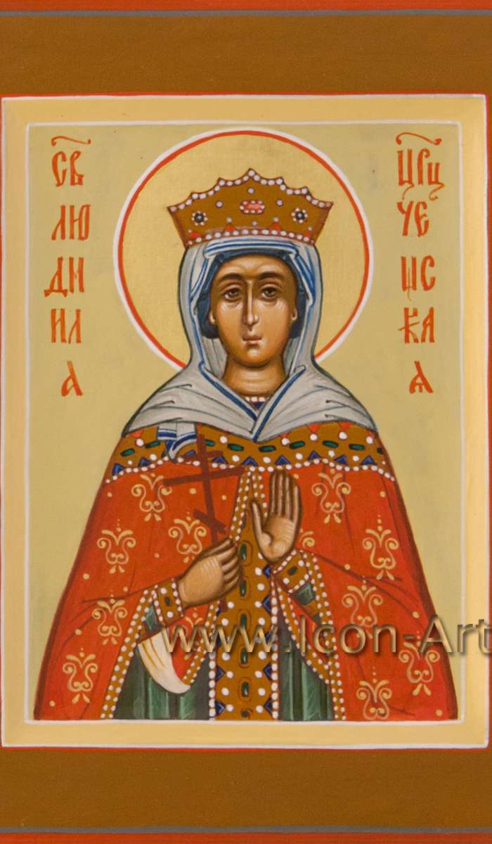 Фото: Святая Людмила, царица Чешская