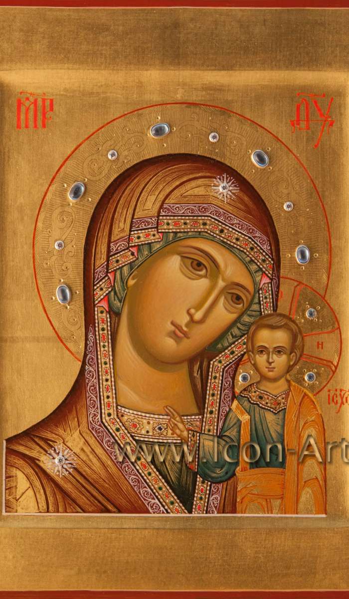 Фото: Икона Пресвятой Богородицы «Казанская»