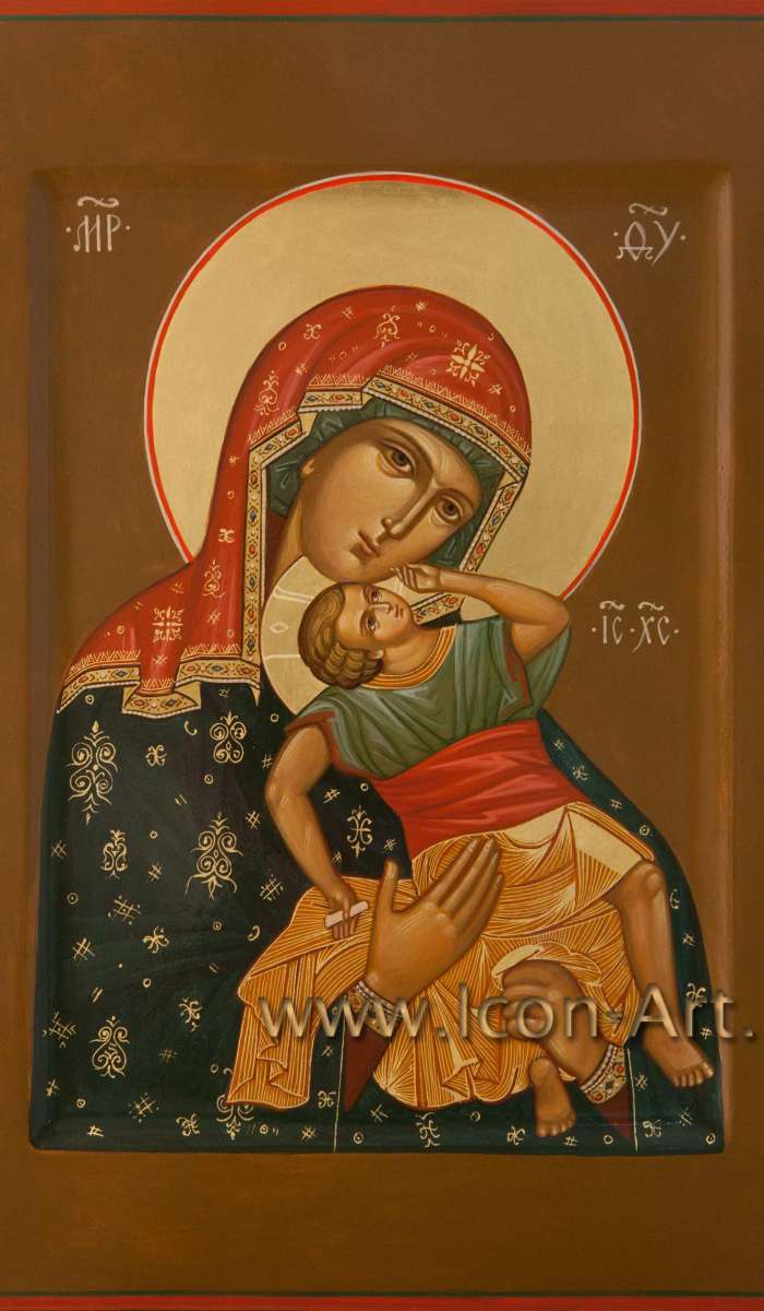 Фото: Прессвятая Богородица «Взыграние Младенца»