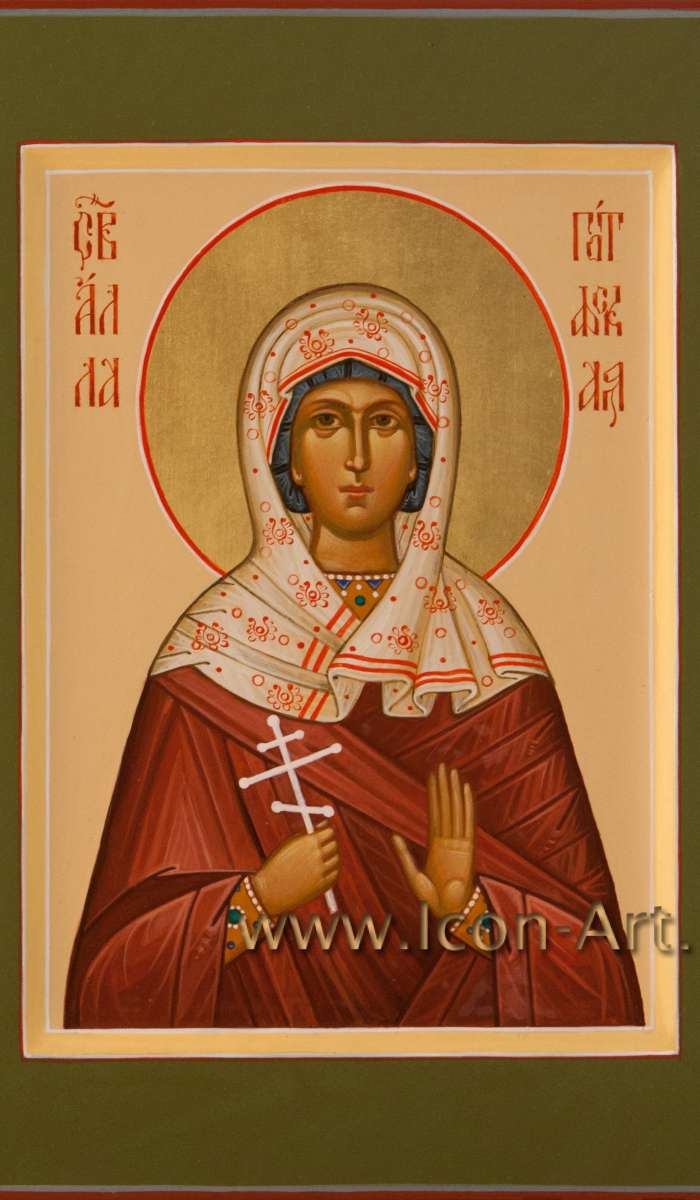 Фото: Святая мученица Алла Готфская