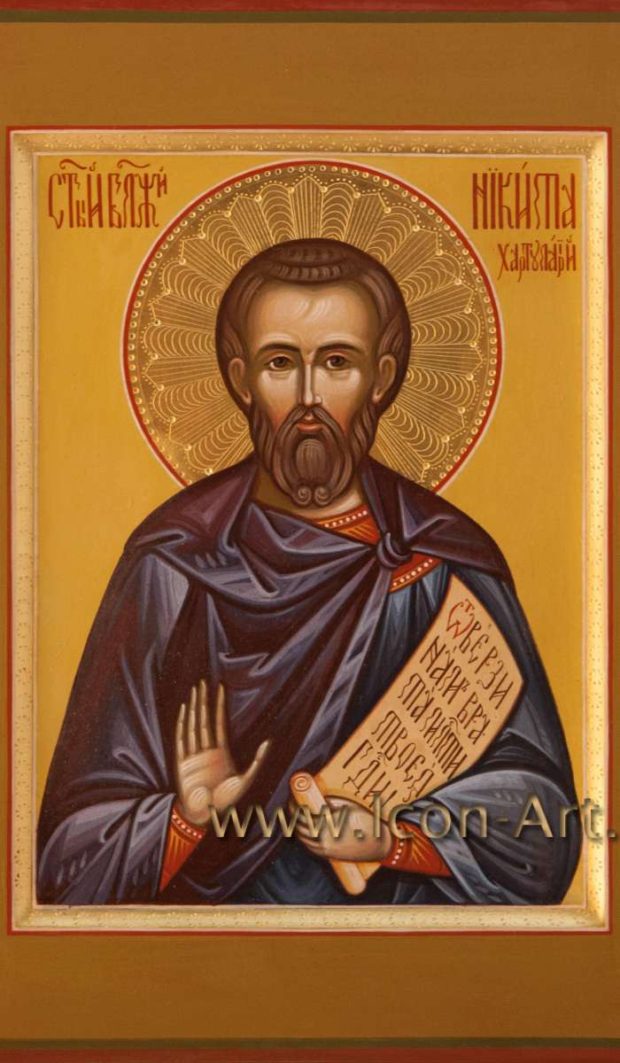 Фото: Святой блаженный Никита Хартуларий