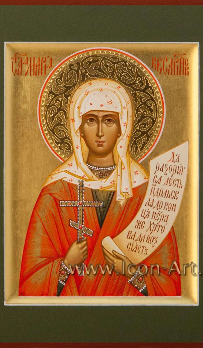 Фото: Святая мученица Мария Кесарийская