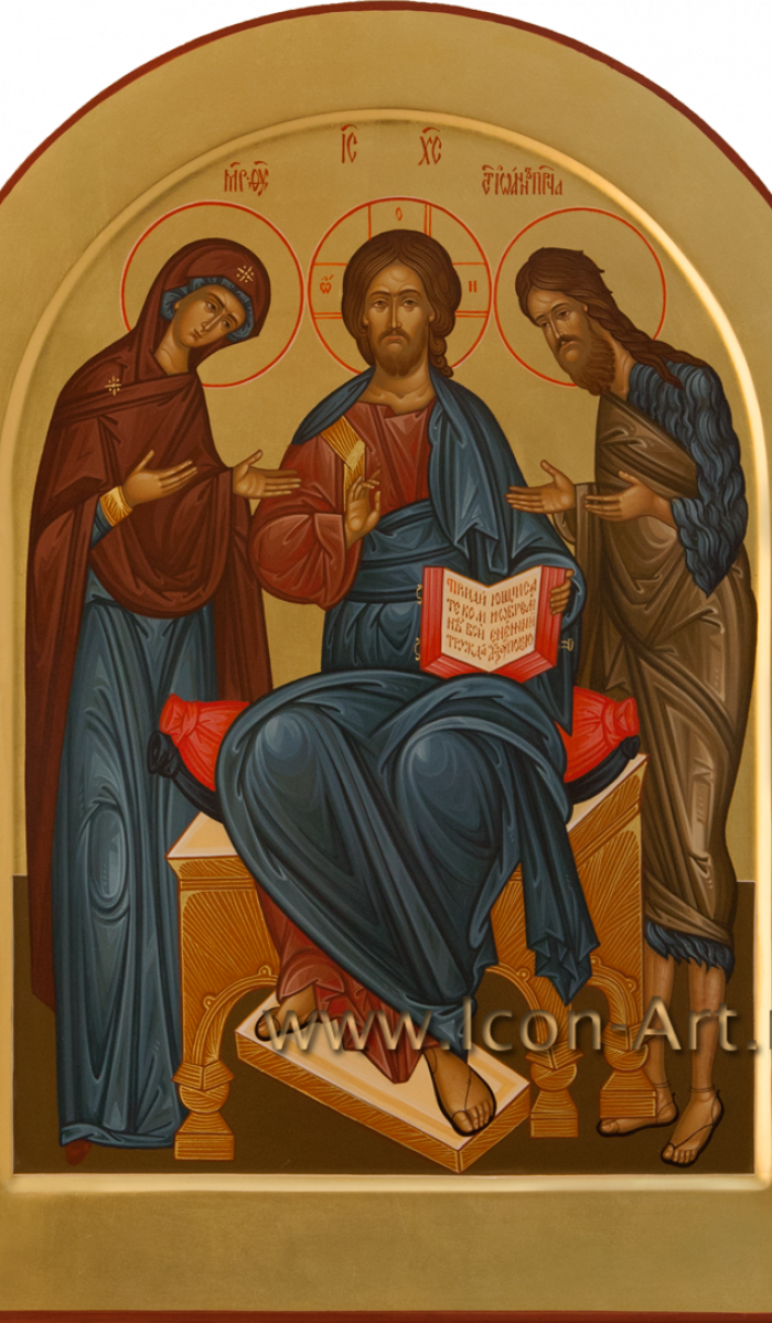 Фото: Спас на престоле. Деисус