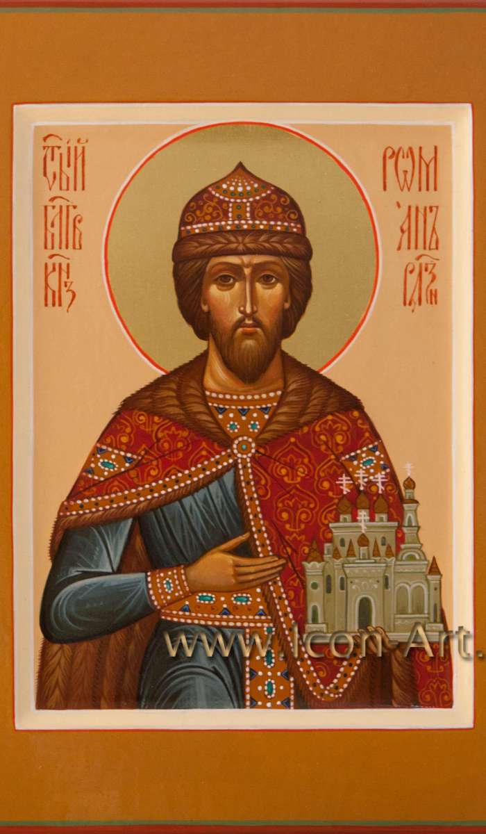 Фото: Святой благоверный князь Роман Рязанский, мученик