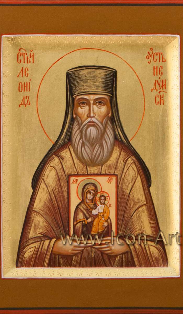 Фото: Святой преподобный Леонид Устьнедумский