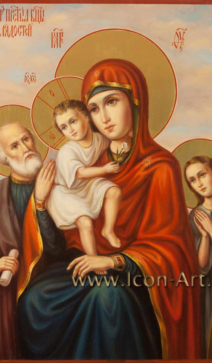 Фото: Икона Пресвятой Богородицы «Трех радостей»