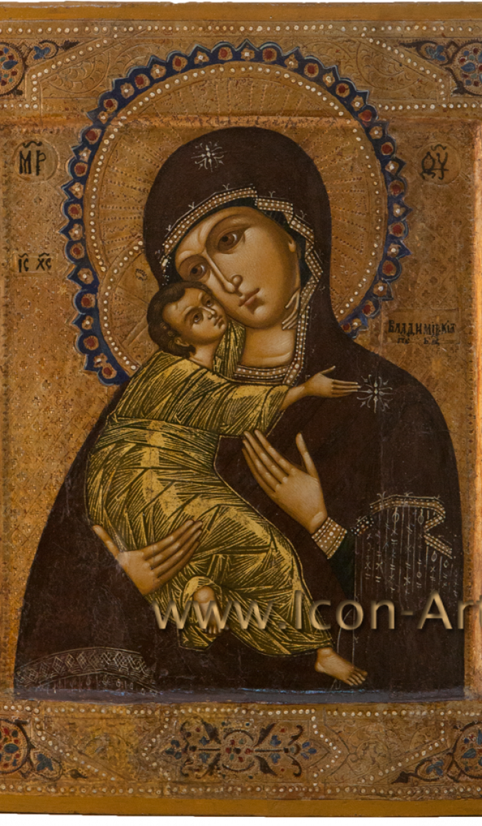 Фото: Владимирская икона Пресвятой Богородицы