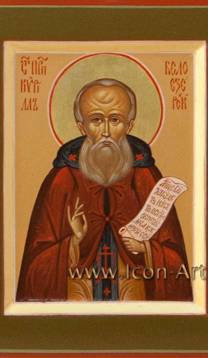 Фото: Святой преподобный Кирилл Белозерский