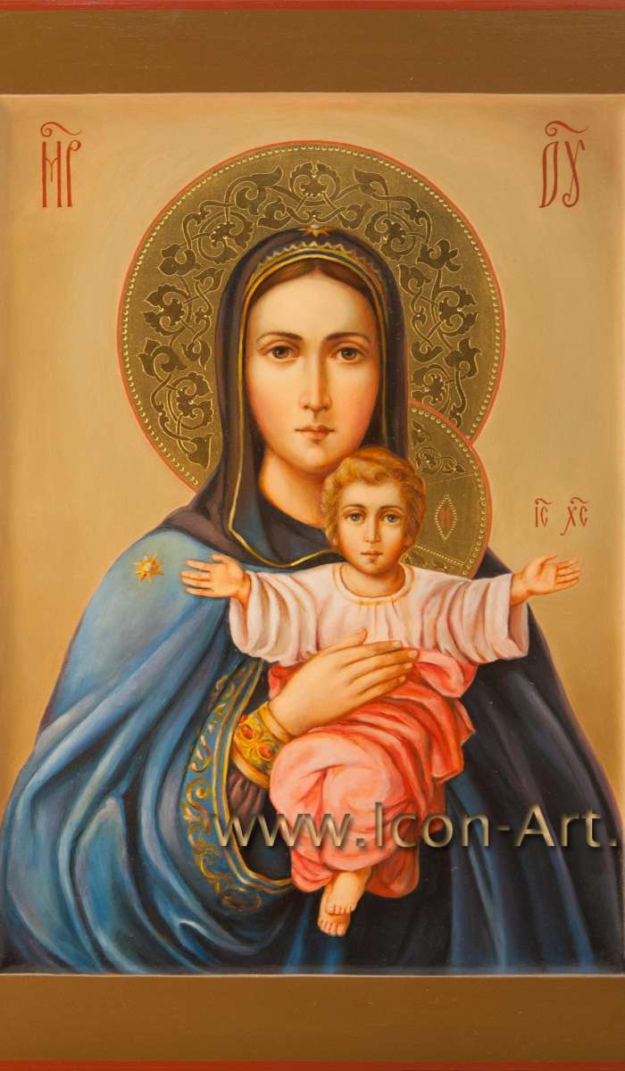 Фото: Пресвятая Богородица «Леушинская»