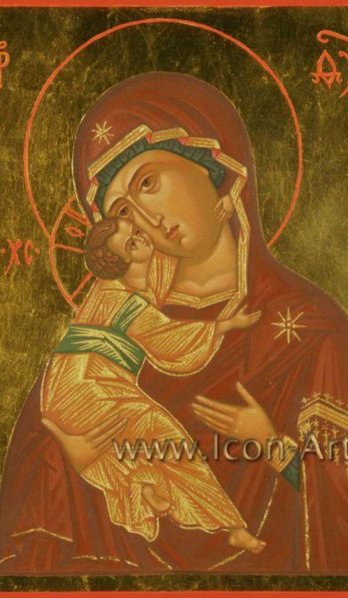 Фото: Образ Пресвятой Богородицы Владимирская