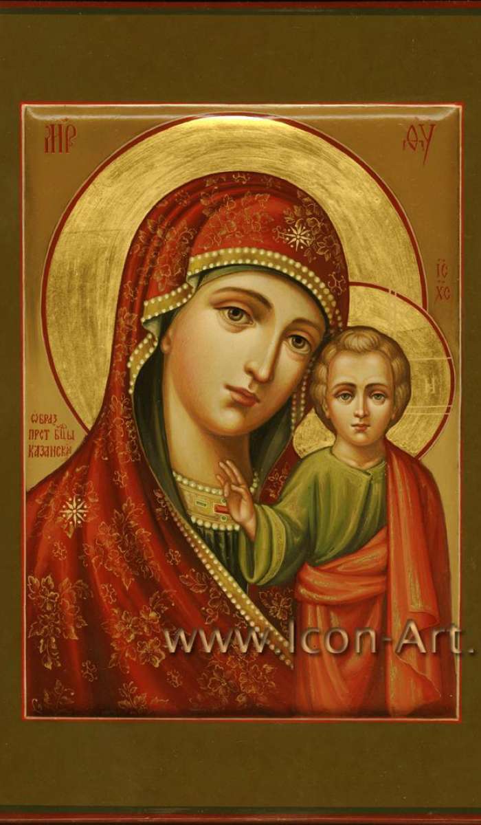 Фото: Икона Пресвятой Богородицы «Казанская»